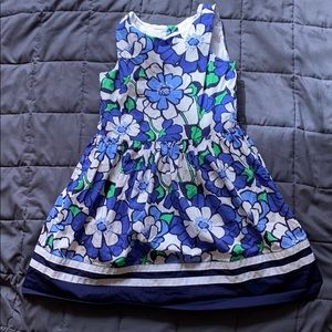 Gymboree blue flower dress